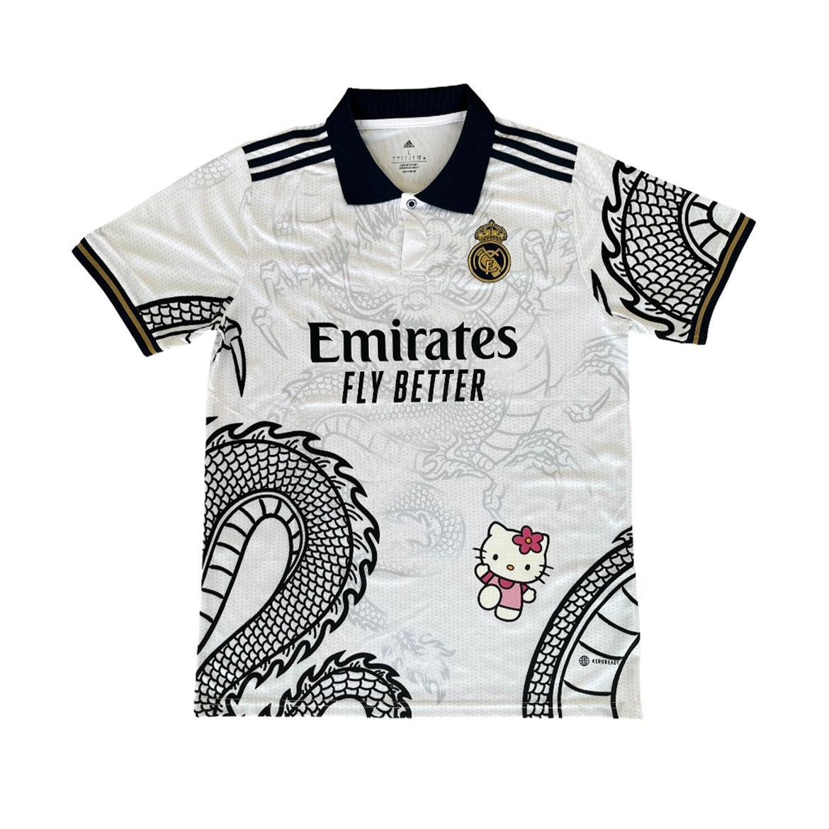 Real Madrid Hello Kitty Dragon Jersey - Keystreetwear