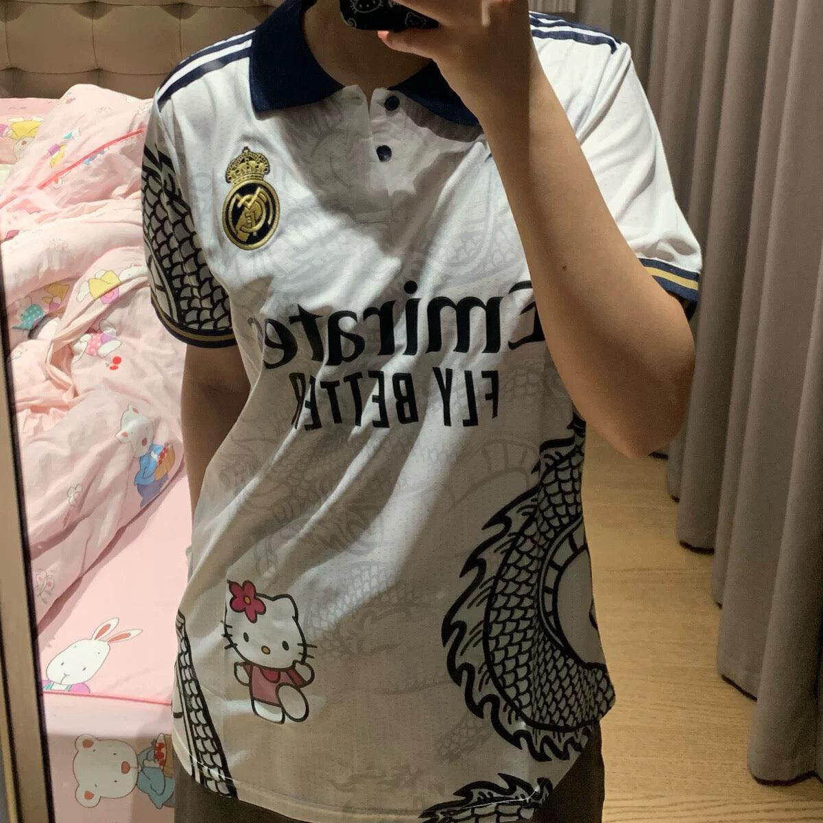 Real Madrid Hello Kitty Dragon Jersey